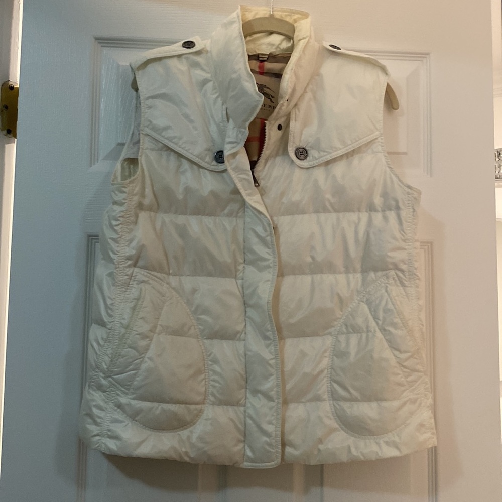 Burberry puffer vest